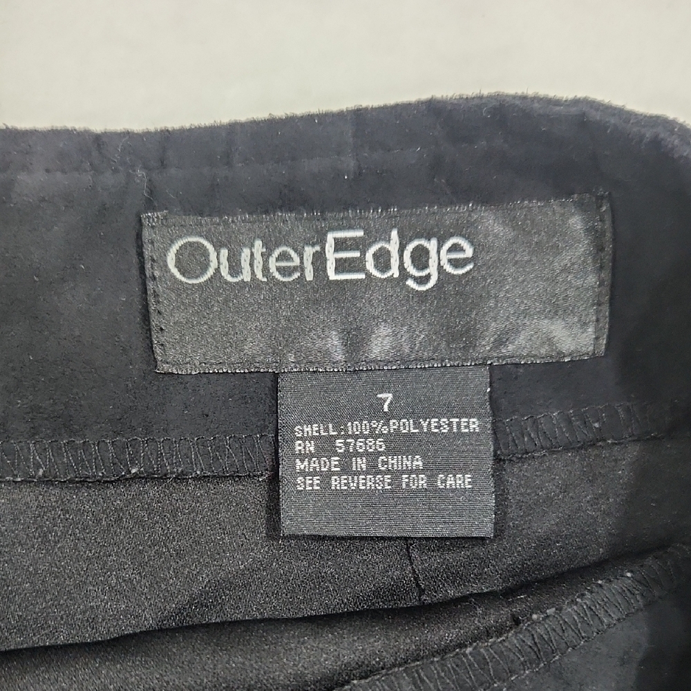 Outer Edge Midnight Black Mini Skirt - Picture 9 of 13